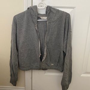 Gray A&F Jacket